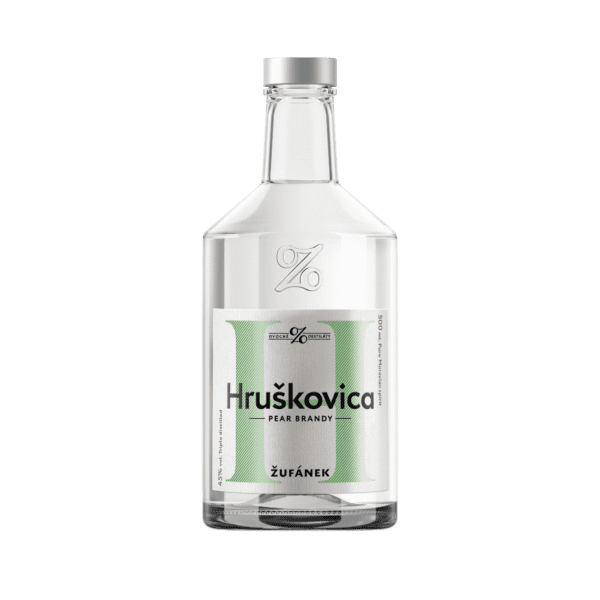 Hruškovice Žufánek, pravý ovocný destilát z hrušek Williams