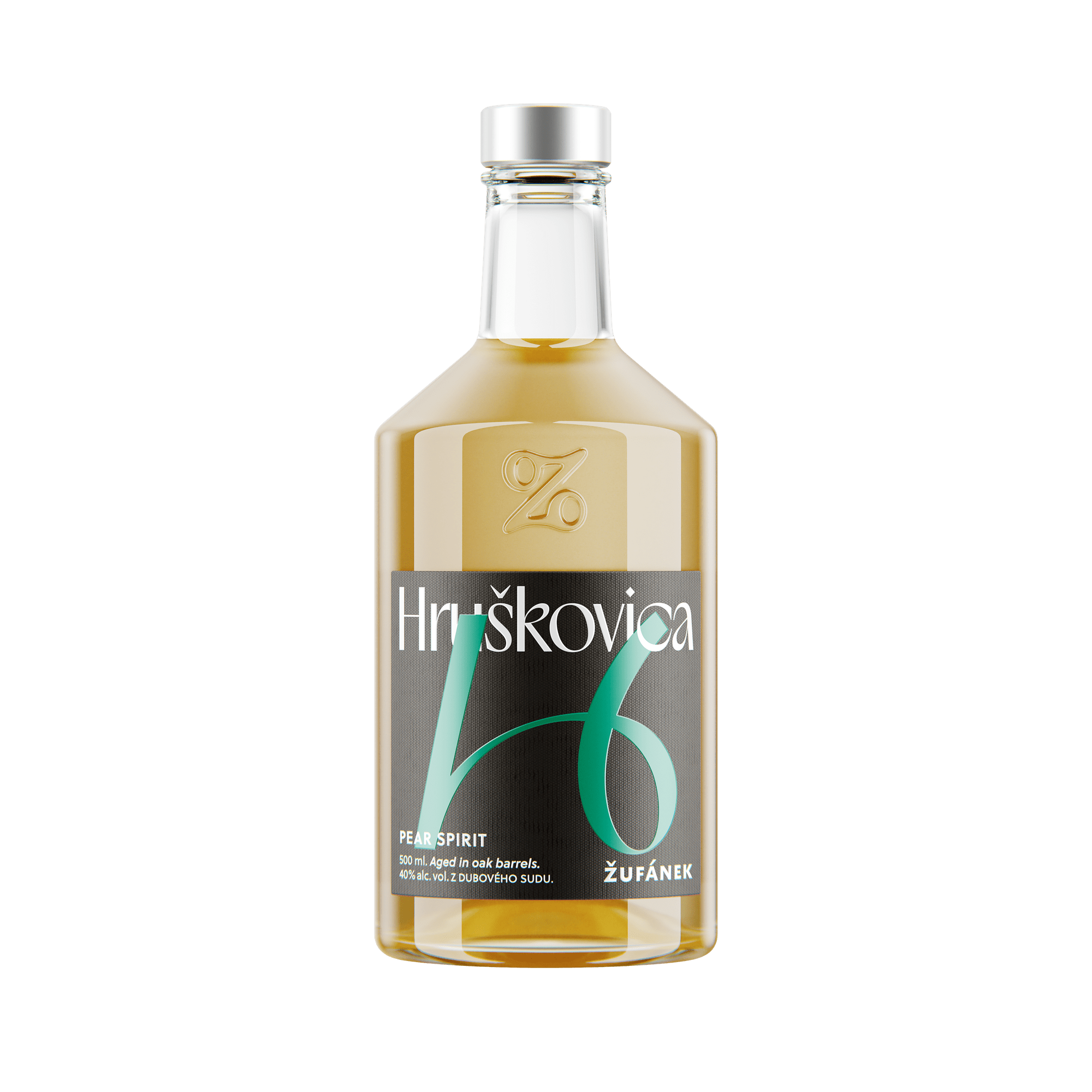 Oak barrel aged Pear brandy | Žufánek.cz